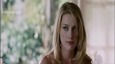 celebrity Amber Heard in tight bikini